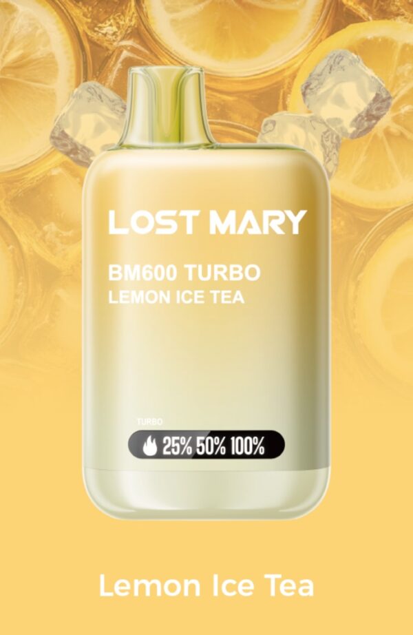 LOST MARY BM600 TURBO - Lemon Ice Tea.