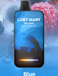 LOST MARY BM16000 - Blue Razz Ice