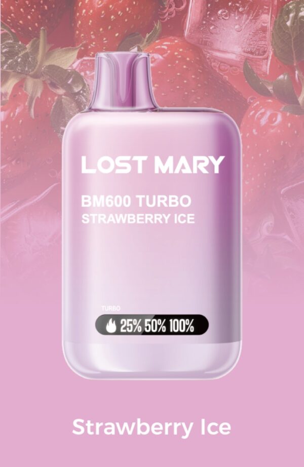 LOST MARY BM600 TURBO - Strawberry Ice.