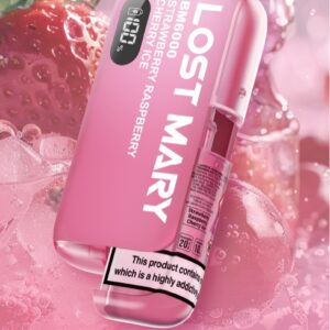 LOST MARY BM6000 - Strawberry Raspberry Cherry Ice.